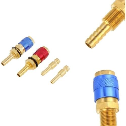 Promotion! 2Pcs Water-Cooled Adapter, Water-Cooled & Gas Adapter Quick Coupling Suitable For The TIG Welding Torch
