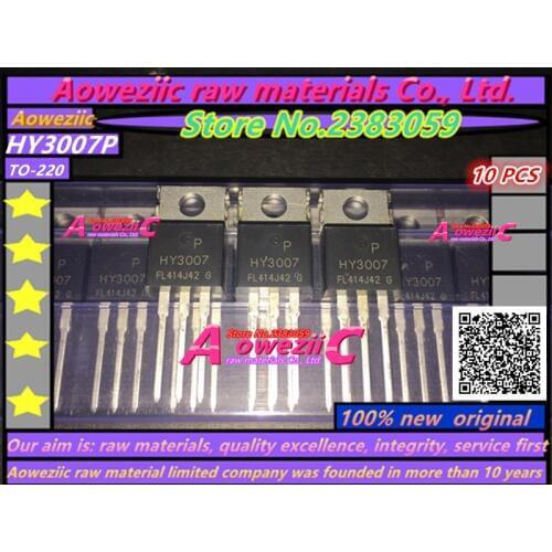 Aoweziic 100% new original HY3007 HY3007P TO-220 FET switching power supply controller 68V 120A MOS