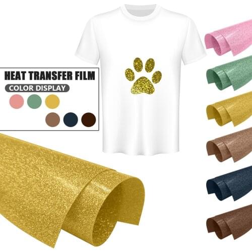 Glitter Adhesive Craft Permanent Vinyl Stick to Glass Window Making Sign for Cricut Sticker Xmas Party Card Decor Letters Film