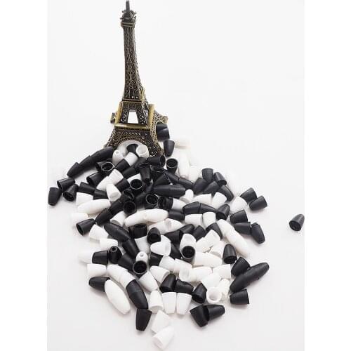 Chenkai 100 Pairs Breakaway Necklaces Plastic clasps For DIY Baby Necklace Jewelry Making Lobster Bracelets Hook Clasp 2 color