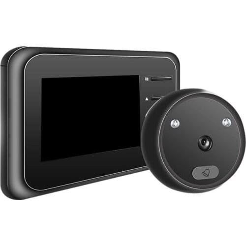 2.4 Inch Screen Digital Peephole Viewer Doorbell IR Night Vision Electronic Door Eye Camera Doorbell Indoor Monitor R11