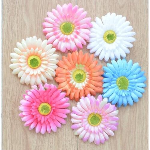 Artificial flowers good silk flowers simulation flower headdress Africa chrysanthemum wreath decoration materials wholesale dres