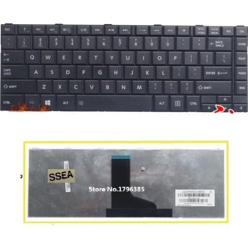 SSEA New laptop US Keyboard For Toshiba Satellite C800 C840 C845 L800 L800D L805 L830 L835 L840 L845 P840 M800 M805 M840