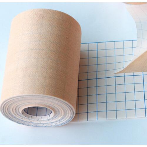 2 roll Adhesive Wound Dressing bandage Medical Fixation Tape Bandage breathable spunlace non-woven fabric anti-allergic