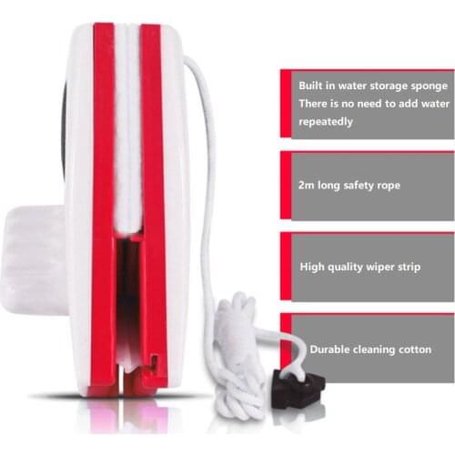 Magnetic Window Glass Cleaner Household Cleaning Tool Window Wiper Magnet Double Side Magnetic Glass Brush Tool for Washing