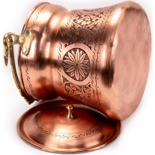 Copper Bucket 4 Lt; (Copper Color)