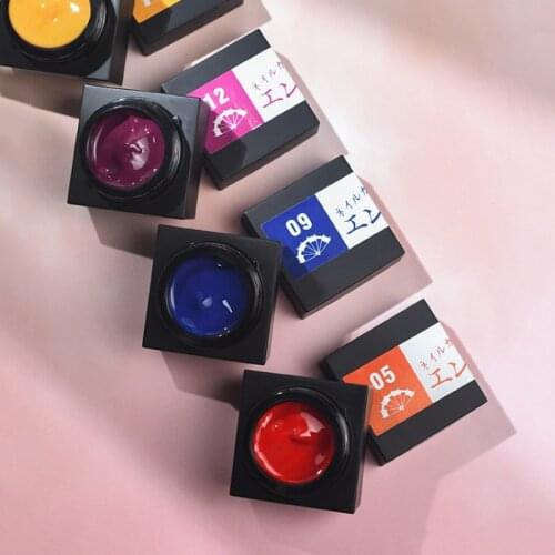 Nail Art Nail Art Paint Glue Painting Carved Chain Link Flower Drawing Line Smudge Gradient Drawing Silk Glue Spider Glue