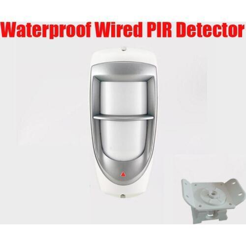 New Wired PIR Detector For Outdoor Waterproof Alarm System P85 Four Element Intelligent Intrusion