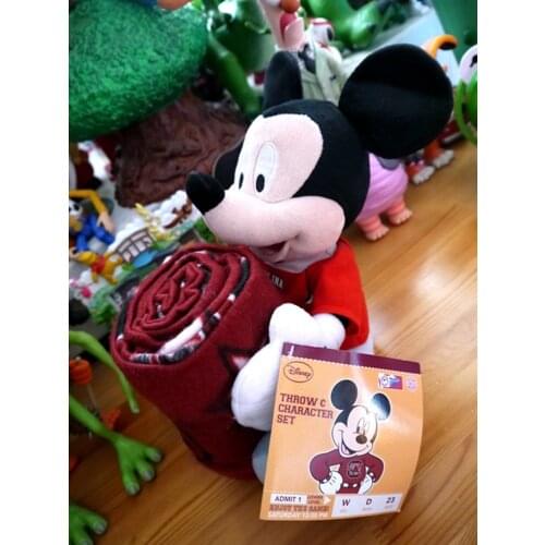 Original Disneys Mickey Mouse Hugger And Fleece Throw Set 40''X50