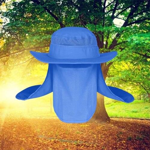 Detachable UV Protection Sun Hat Multi Function Outdoor Fishing Cap Men Sun Protection Hat Summer Comfortable Breathable Hats