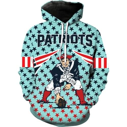 3D Printed American Football Sign Hoodies Jacket Cosplay Costume Hoodies Fitness Pullover Cotton Sport Style Tops S-4XL