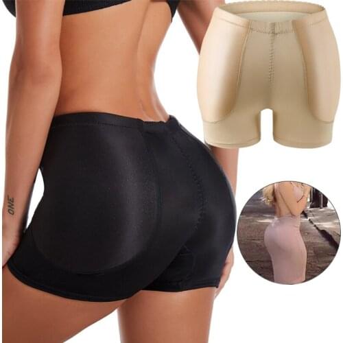 Padded Panties Butt Lifter Hip Enhancer Fake Ass Sheathing Panties Body Shaper Shapewear Women Slimming Underwear Thigh Trimmer