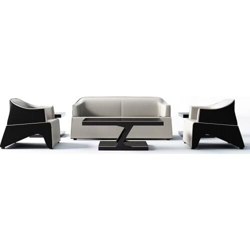 YL Customized Leisure Office Reception Sofa Small Reception Simple Modern Shop Sofa
