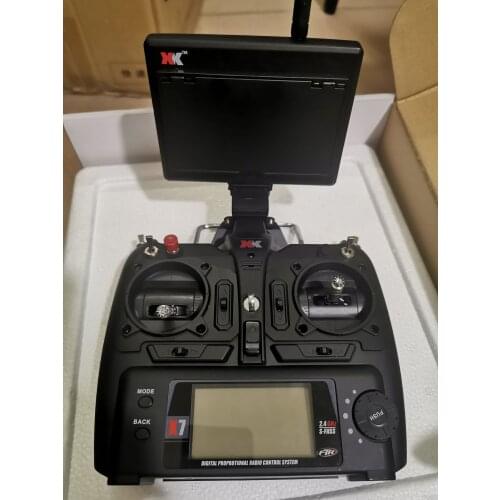 XK X252 RC quadcopter spare parts X7 transmitter remote control image transmission display