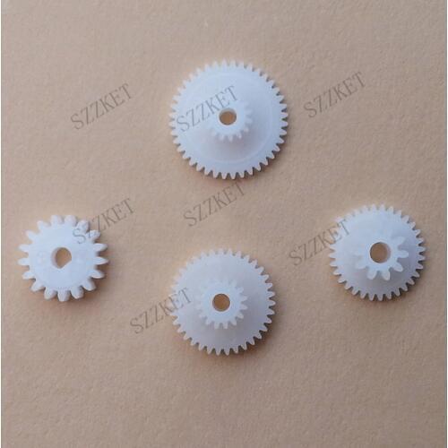 10sets/lot New Original Gear for Fujitsu FTP-628MCL101 # 50 4pcs/set Printer Parts