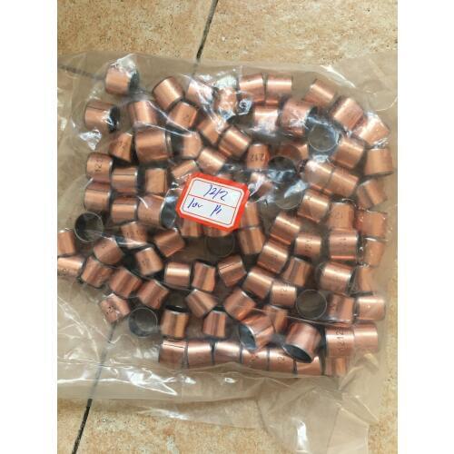 100 pieces/lot SF-1 1212 Oilless bush DU Self-lubricating bushing Sintered bush Size 12*14*12mm