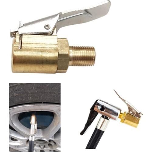 8mm Car Tyre Wheel Tire Air Chuck Inflator Pump Valve Clip Connector Adapter