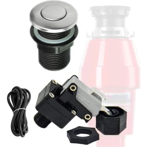A6HB Garbage Disposal Air Switch Spa Bathtub Air Switch Button Kit Hot Tub Garbage Disposer or Food Waste Equipment Parts