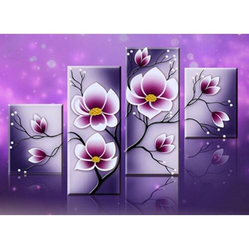Specially shaped magic diamond embroidery flower tulip 5d diy diamond painting cross stitch diamond mosaic decorations christmas