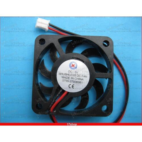 1 pcs Brushless DC Cooling Fan 5V 4007S 9 Blade 40x40x07mm 2Pin