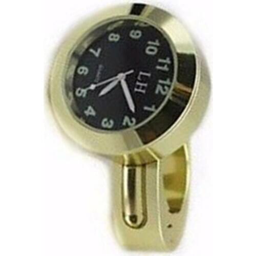 7/8"-1" HANDLEBAR CLOCK WATCH For Harley Honda Kawasaki Suzuki Yamaha Ducati