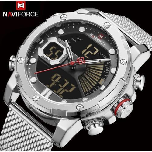 2020 NAVIFORCE Men Watches Luxury Brand Quartz Watch Strong Waterproof Vintage Man Watch montre homme relogio masculino