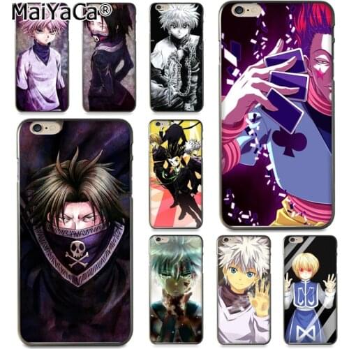 Hunter X Hunter Anime Coque Shell Phone Case for iphone 12 11 Pro 8 7 6 6S Plus X 5 5S SE Cover XS XR XSMAX