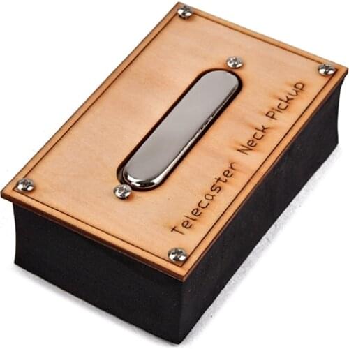 WXTF Strat Style Electric Guitar Pickup, Single Coil Pickup Loaded High-out Pick-up Replacement Fit Squier 6 String Guitar