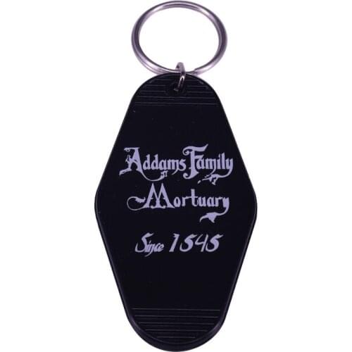 Gothic Dark Healing Movie Hotel Key Tag