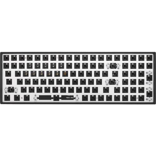 MXRSKEY 96U 96 key dual mode Bluetooth 5.0 Mechanical Keyboard Kit lighting effect RGB switch led type c software macro