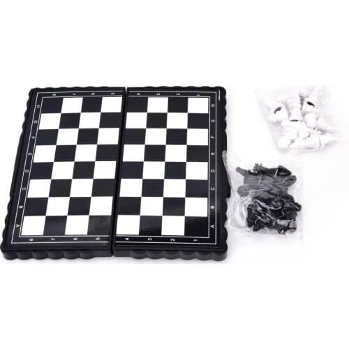 Magnetic Chess Portable International Chess Mini Educational 1 Set Entertainment Accessories For Kids Folding Chess