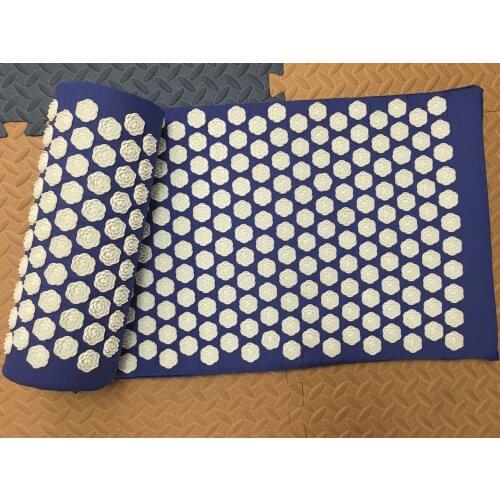 Massager Cushion Lotus Spike Acupuncture Set Relieve Stress Back Body Pain Acupressure Mat Pillow Massage Yoga Neck Relax Pad
