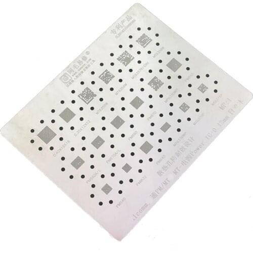 MT6355W MT6356W MT6357V MT6358W MT6335WP MT6336WP MT6370P MT6371P PM660A PM660L PM670A PM670L Chip IC BGA reballing stencil