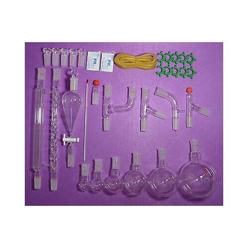 Lab Glassware Kit,24/40,Advanced Chemistry Lab Glassware Kit ,lab Glassware