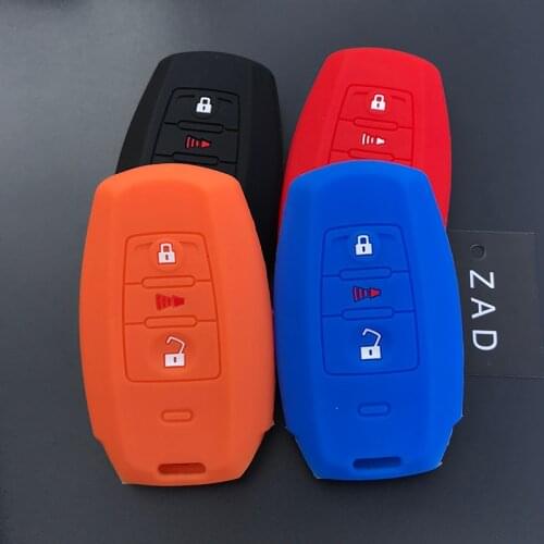 ZAD Silicone car key cover case fob shell set skin for Great Wall HAVAL H2 H6 H7 H8 H9 new remote key 3button key protected