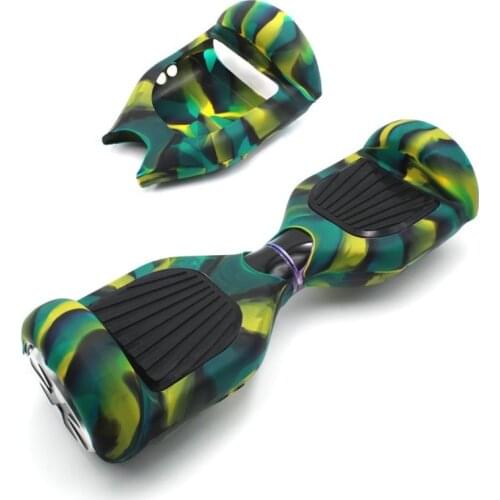 Hoverboard Silicone Case Cover Shell Waterproof Protector for Oxboard 6.5" 2 Wheel Smart Self Balancing Electric Scooter Sleeve