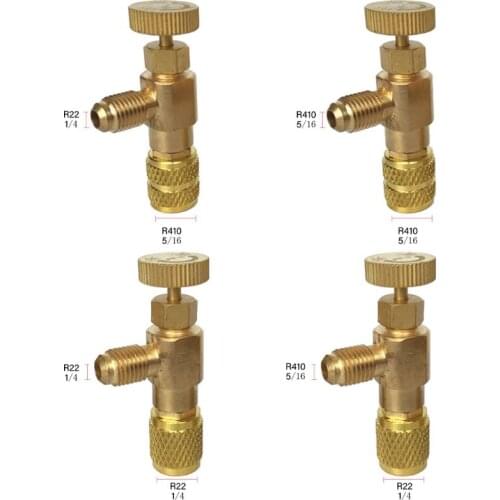 R22/R410 Refrigeration Charging Adapter Connector Liquid Addition Accessories Home Refrigeration Tool
