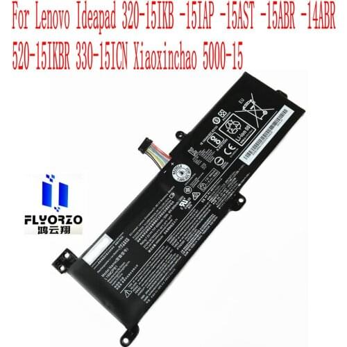 Brand new 30WH/4000mAh L16M2PB1 L16C2PB2 Battery For Lenovo Ideapad 320-15IKB -15IAP -15AST 520-15IKBR 330-15ICN 5000-15 Laptop