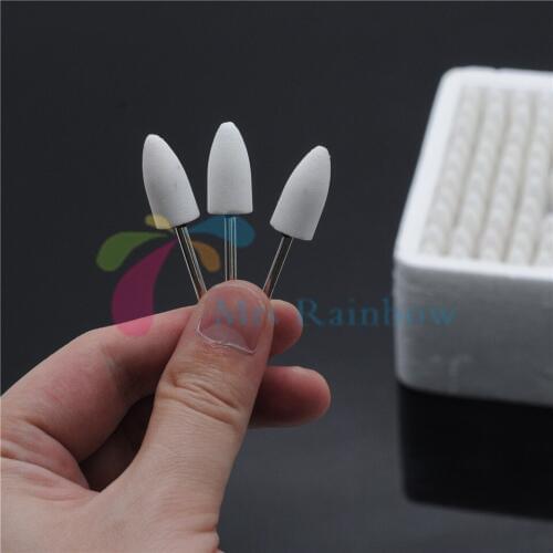 200/Pcs Dentist Tooth Drill Bur Steel Gravel Thick Mounted Point Burs Polisher 2.35mm 7# Assorte Dental Lab Materials Tools