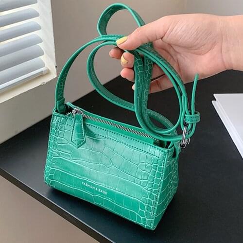 Brand Designer Womens Small Shoulder Bag For Women Fashion Mini Crossbody Bags High Quality PU Leather Ladies Handbags Purse