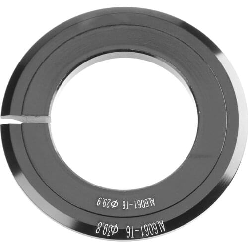 Bike Front Fork Cone Head Set Bowl Set Bottom Spacer Conversion Switch Seat Aluminum Alloy Bike Headset Base Spacer Crown Race