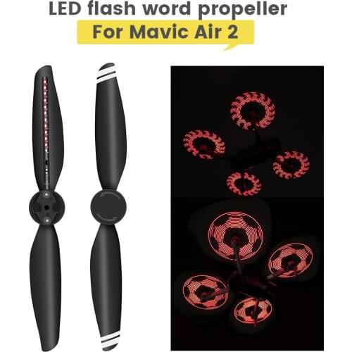 DJI Mavic Air 2 Drone LED Editable Text Pattern DIY Flashing Word Paddle for DJI Mavic Air 2 Drone Accessories