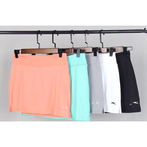 Golf Summer Large Size Lady Short Skirt Leisure Sports Anti-failure Badminton Wear Tennis Half Skirt