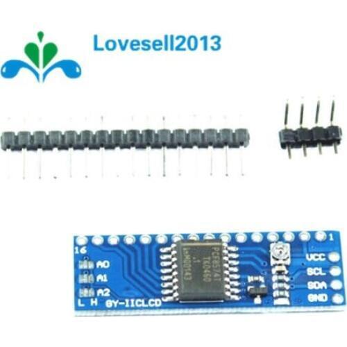 1x 5V IIC/I2C Serial Interface Board Module For 1602 LCD Display High quality