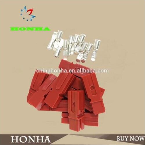 20 pcs 75A 600V Red or Black SMH Power Connector Plug Pole & Durable Contacts Copper Terminals For Caravan Boat
