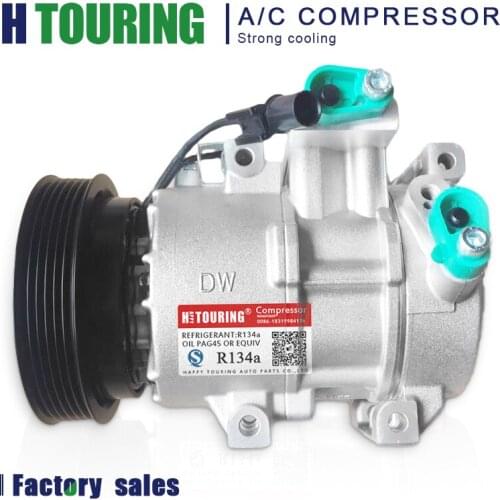 6SBU16 DV13 AC Compressor For Hyundai Veloster Accent 1.6 for Kia Spectra Cerato 97701-2V000 97643-1J100 977012V000 97701-2F800