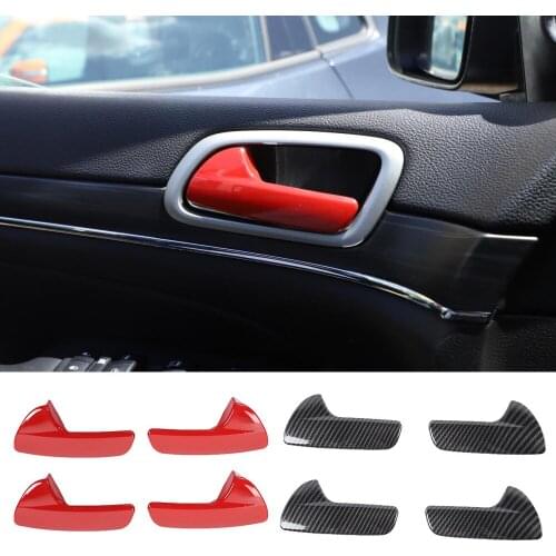 ABS Interior Door Handle Decorative Trim Cover for Dodge Durango 2011-2021 Car Accessories