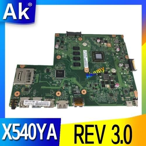 For ASUS X540YA laptop motherboard integrated GM X540YA Main board REV 3.0 100% teste