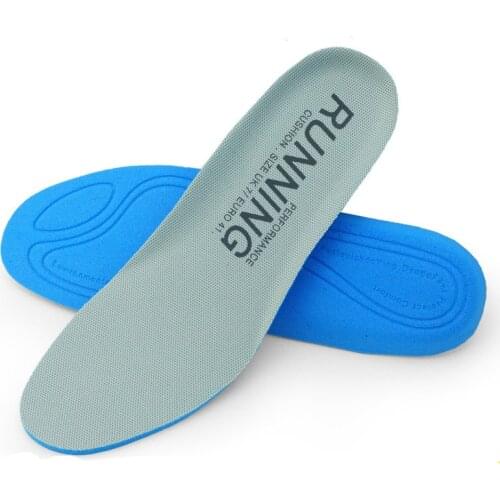 Eva Sports Insoles For Shoes Men Women Pad Comfortable Breathable Cushioning Sweat-absorbent Insoles High-elastic Shoe Inserts