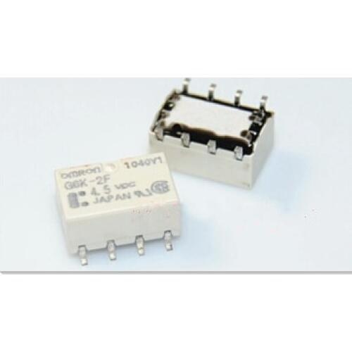 HOT NEW relay G6K-2F-4.5VDC G6K-2F 4.5VDC G6K-2F-4.5 G6K 2F SOP8 5pcs/lot